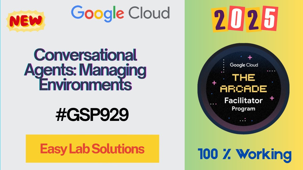 Conversational Agents: Managing Environments | #qwiklabs | #GSP929