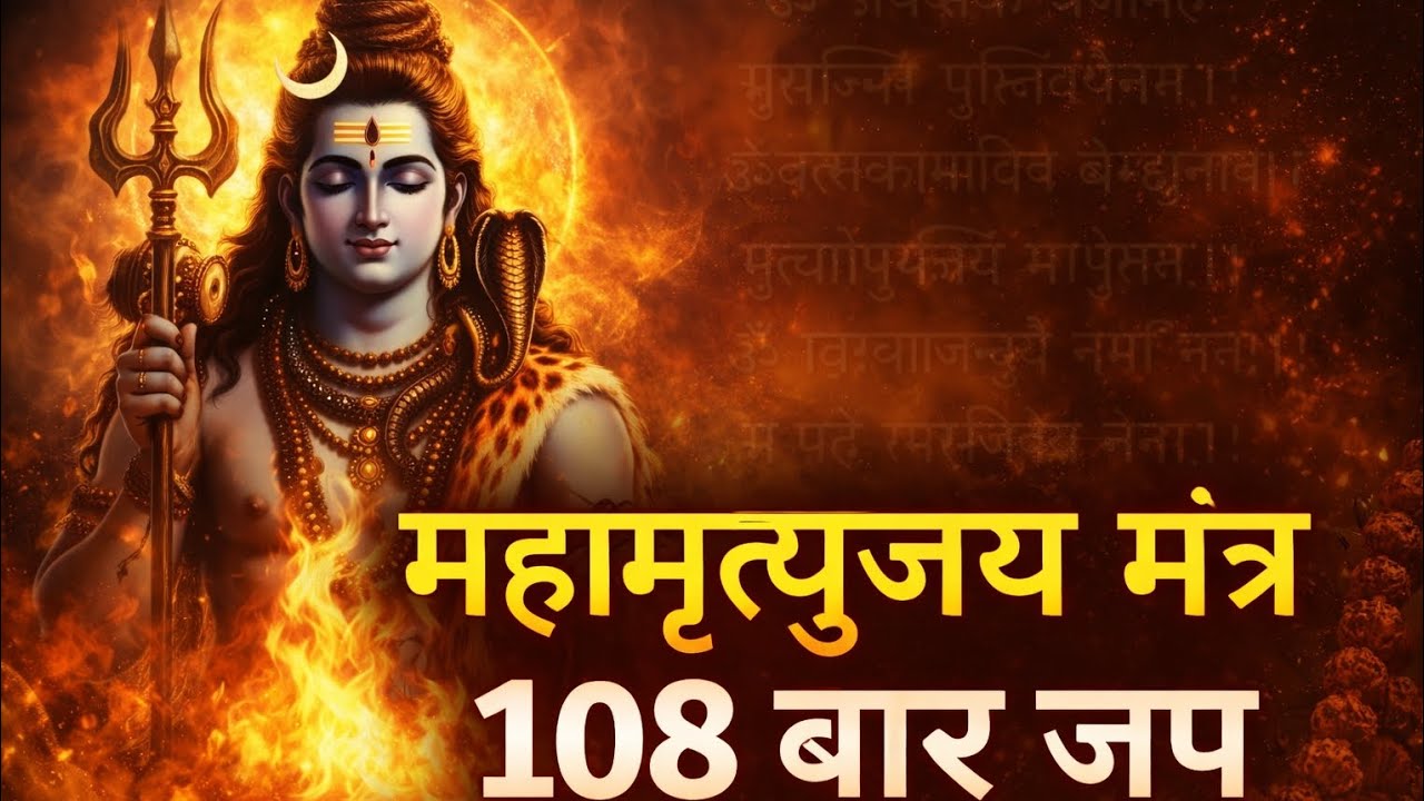 महामृत्युंजय मंत्र | 108 बार जप | शांति, स्वास्थ्य और संरक्षण के लिए