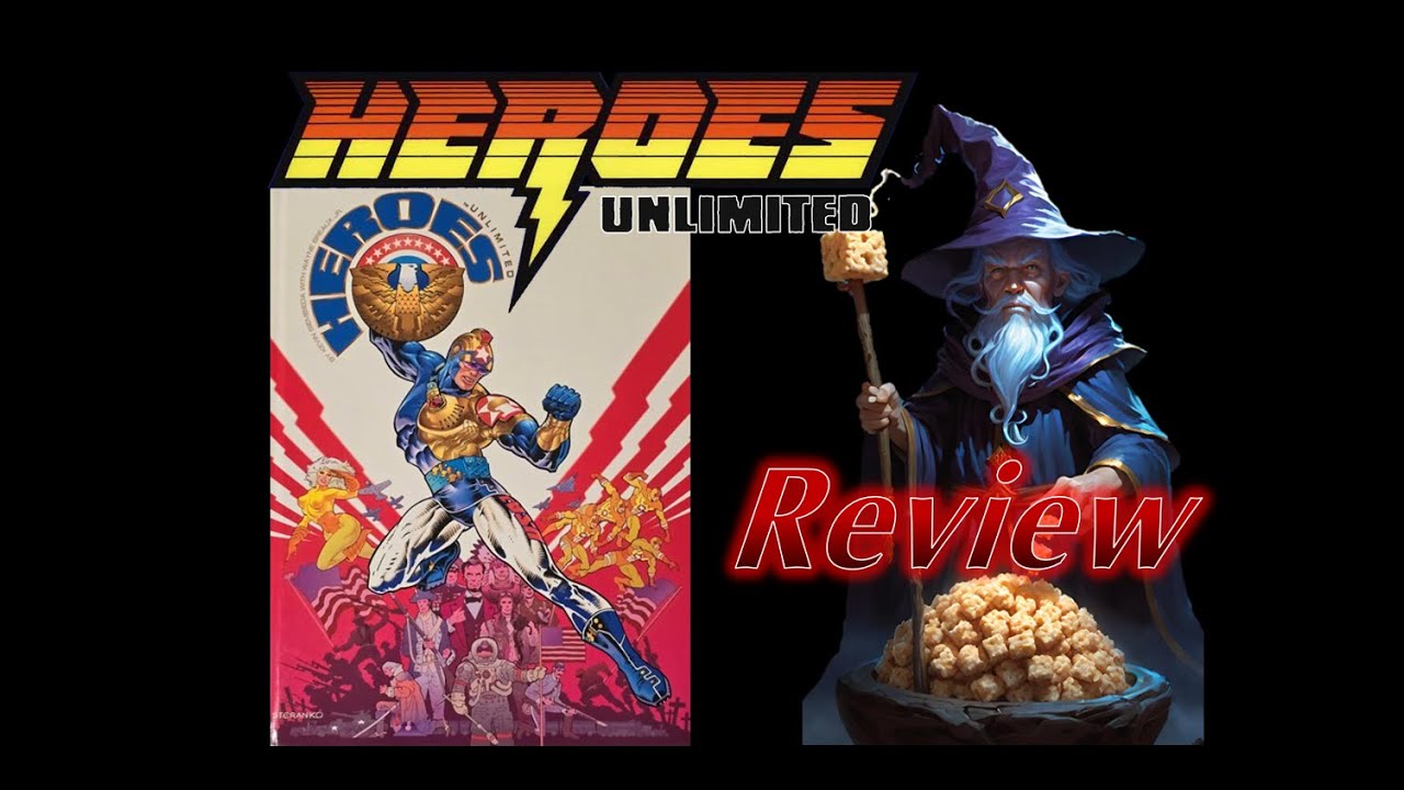 My thoughts on Heroes Unlimited RPG (Palladium Books)