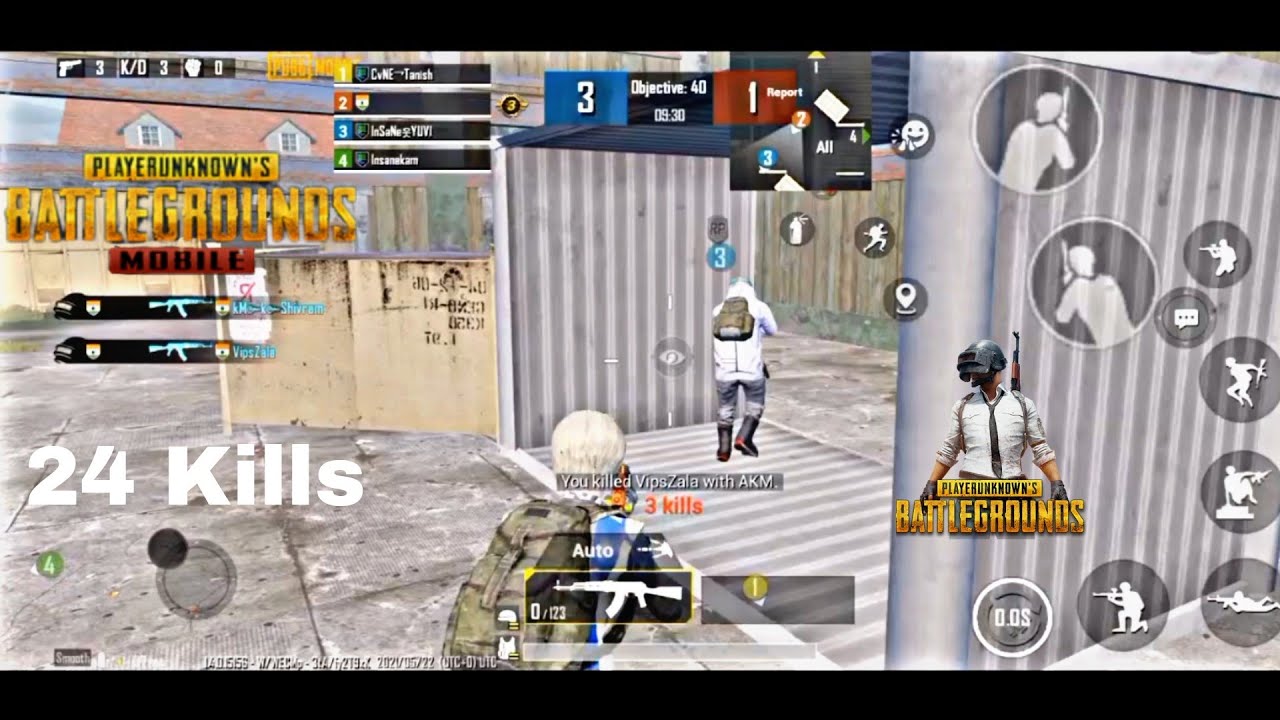 Team Death Match // New Pub G Mobile Gameplay // Akm Power