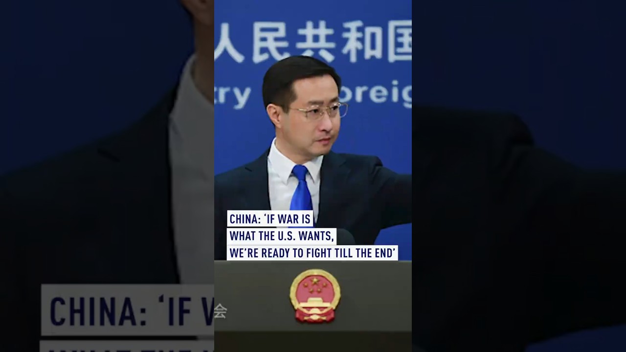 China: &lsquo;If war is what the US wants, we&rsquo;re ready to fight till the end&rsquo;