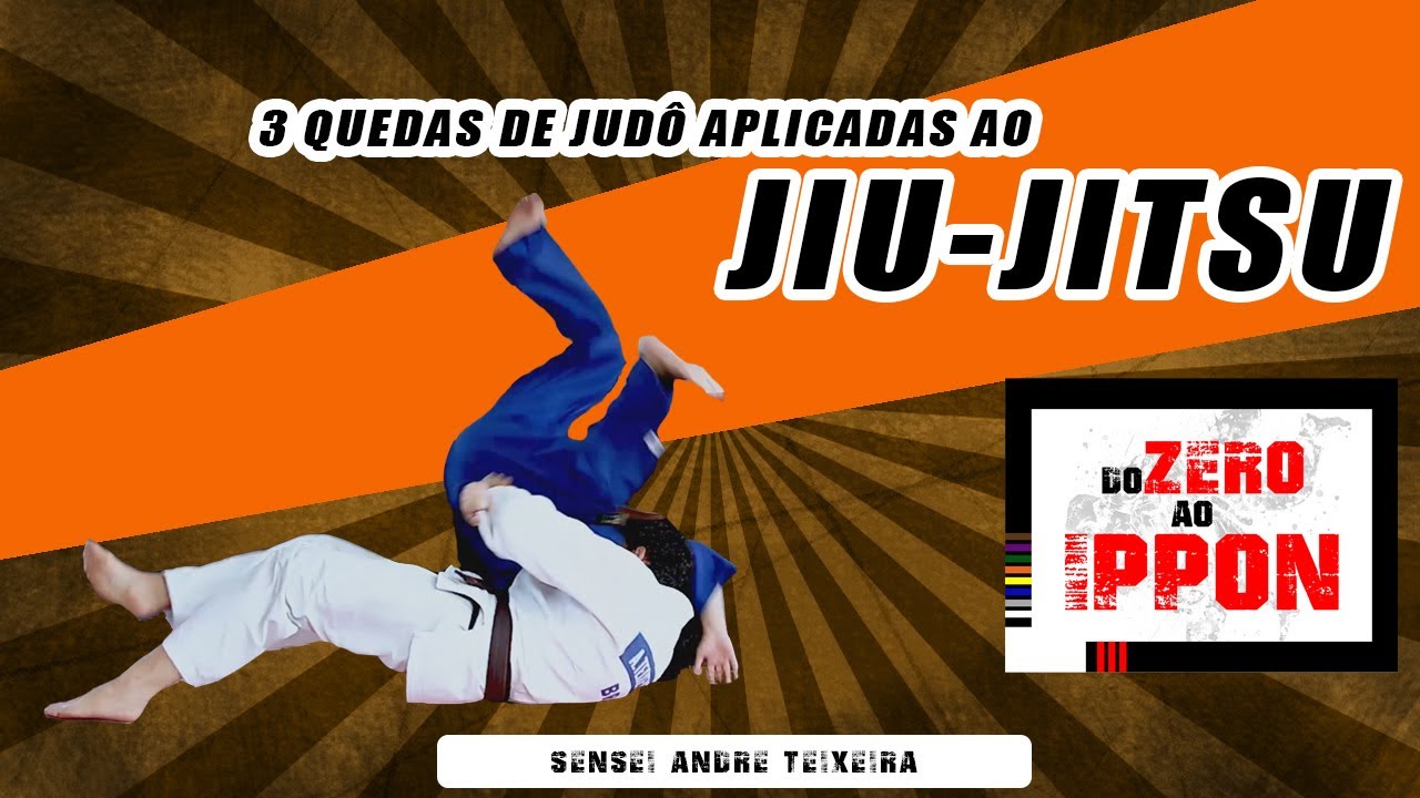 3 QUEDAS SIMPLES E EFICAZES DO JUDÔ PARA O JIU-JITSU