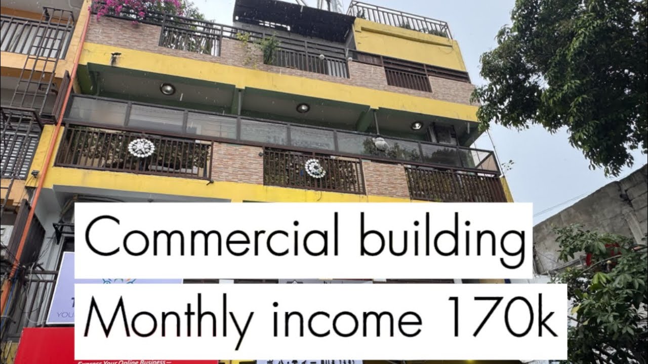 V886-25 • 5 Storey Commercial-Residential Building along Busy Road | 6 Commercial Spaces & Penthouse