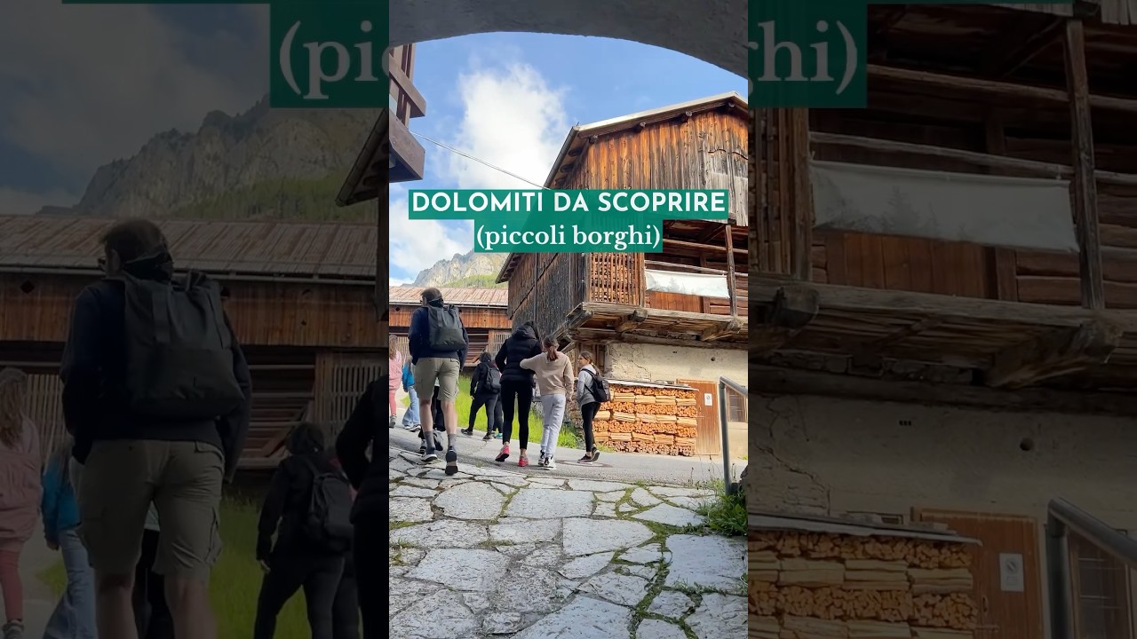SPLENDIDO BORGO, UNA DELLE PERLE DELL&rsquo;AGORDINO: #dolomiti #dolomiten #dolomites #borghiitaliani