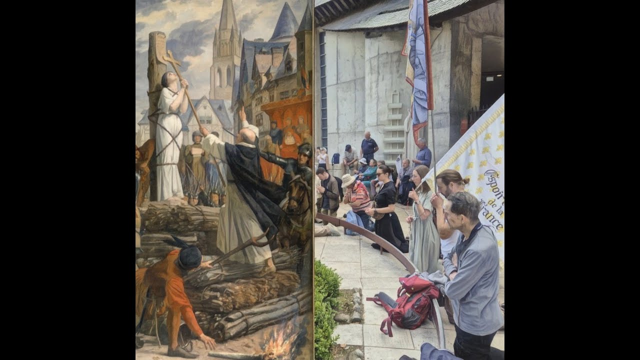 Pèlerinage à Rouen en la fête de sainte Jeanne d'Arc le 30 Mai 2025
