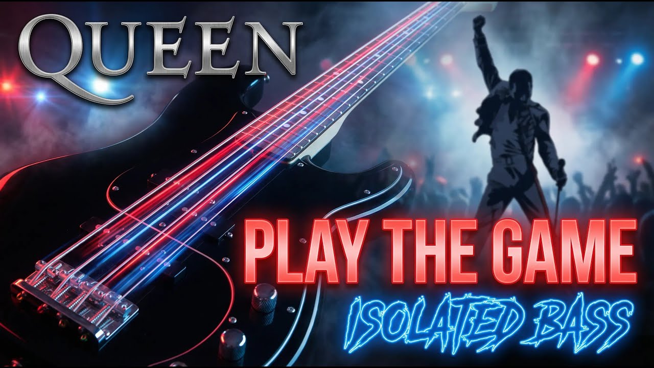 🎸80s QUEEN: Play The Game *ISOLATED BASS*🔥