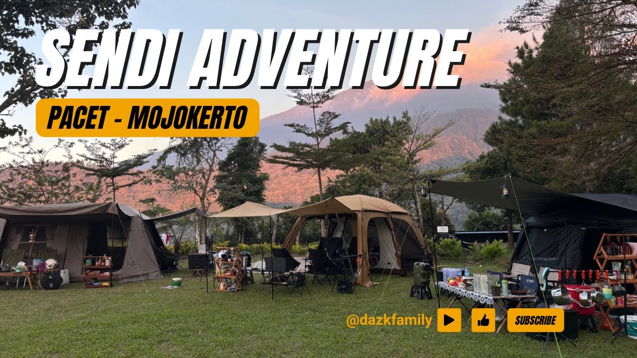 Camping di Sendi Adventure / Wet Sendi 1 | Wisata Pacet - Mojokerto
