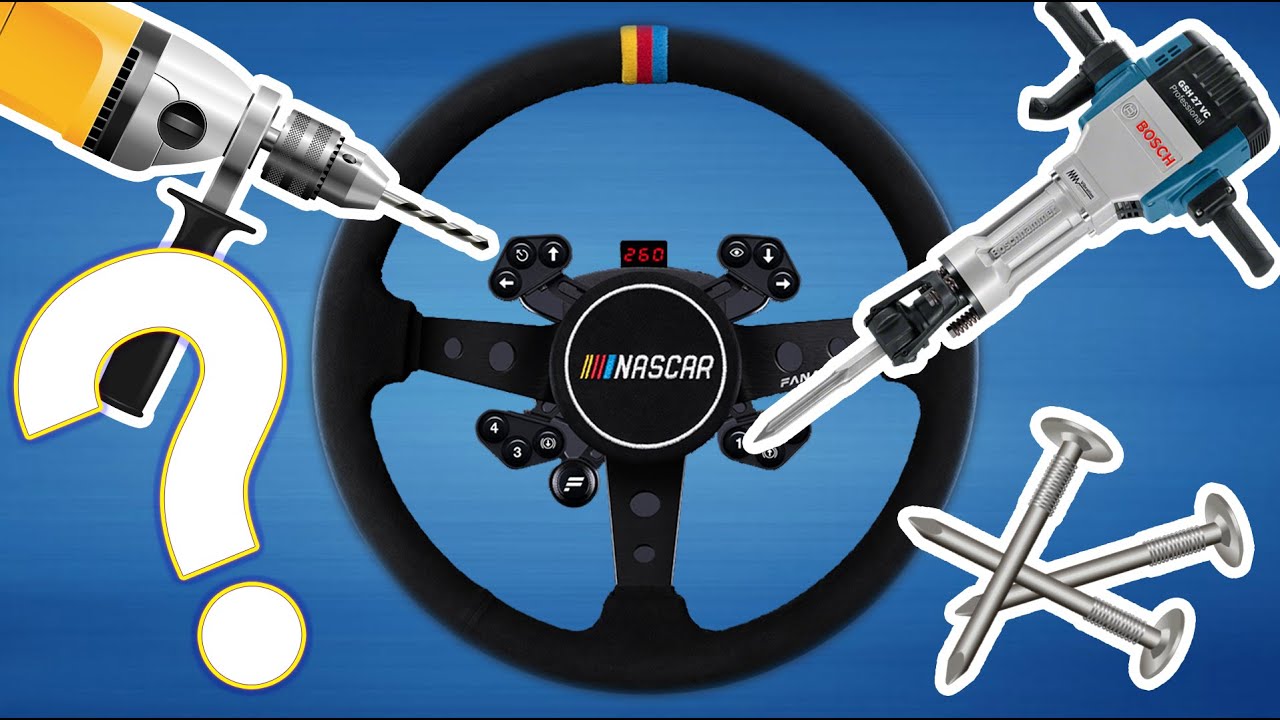 ASSEMBLY NASCAR Fanatec wheel V2!