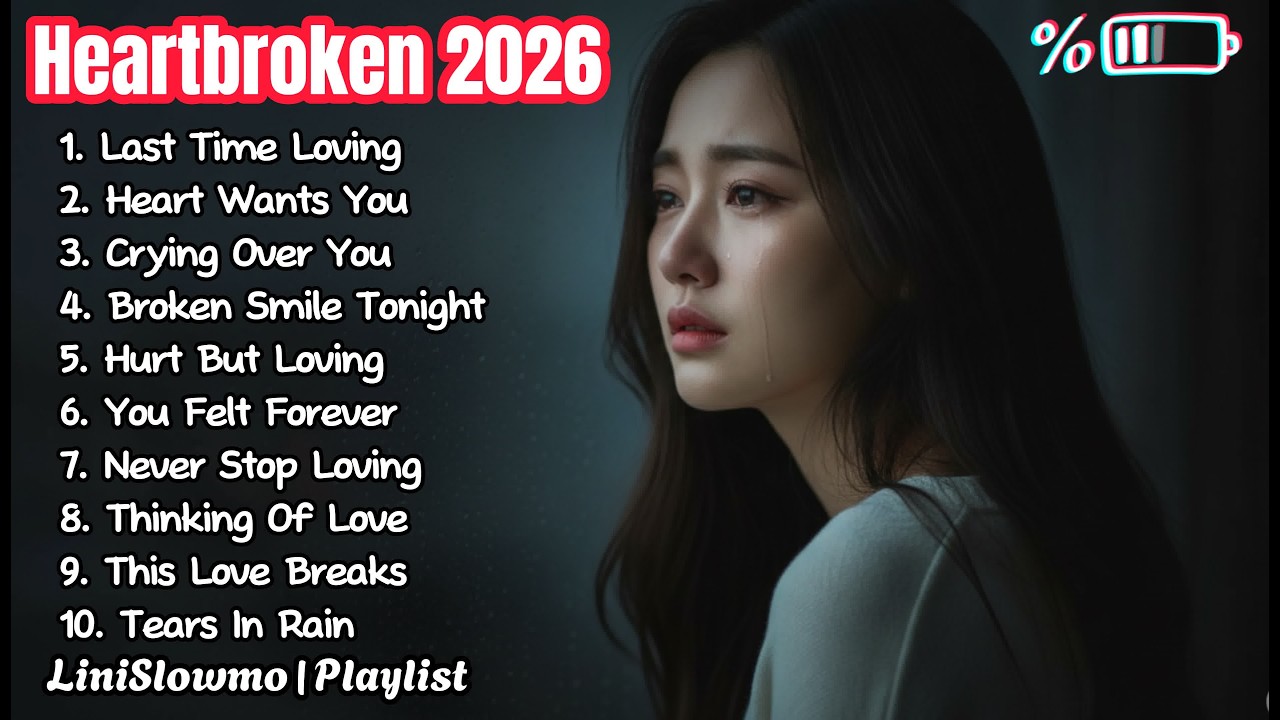 Heartbroken Songs 2026 | Emotional English Sad Love Songs Playlist - LiniSlowmo
