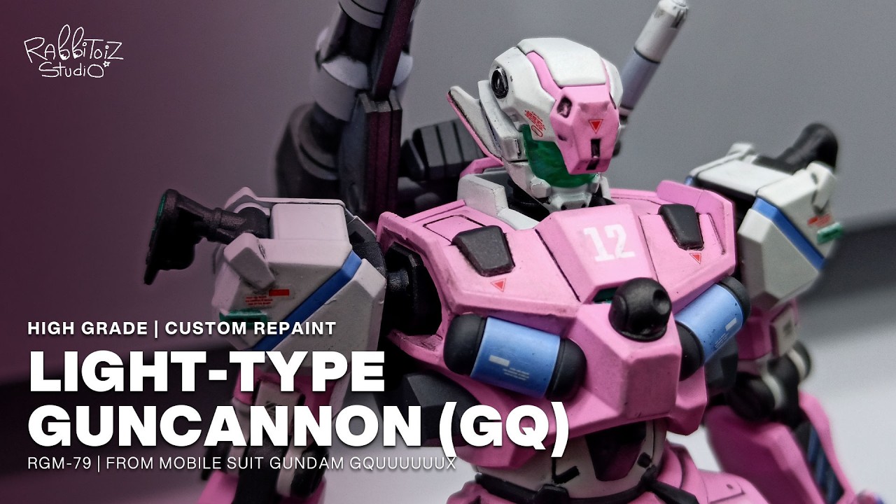 HG Light Type Guncannon Repaint Custom