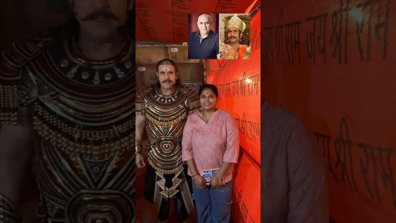 Puneet Issar sir as Ravan 🔥 #ravan #ytshorts #puneetissar #bollywood