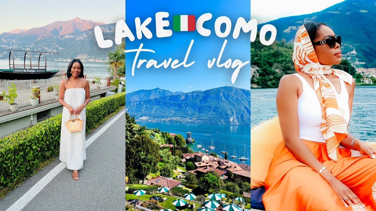 Lake Como Italy Travel Vlog: 3 Days Exploring Bellagio | Where To Eat & What To Do