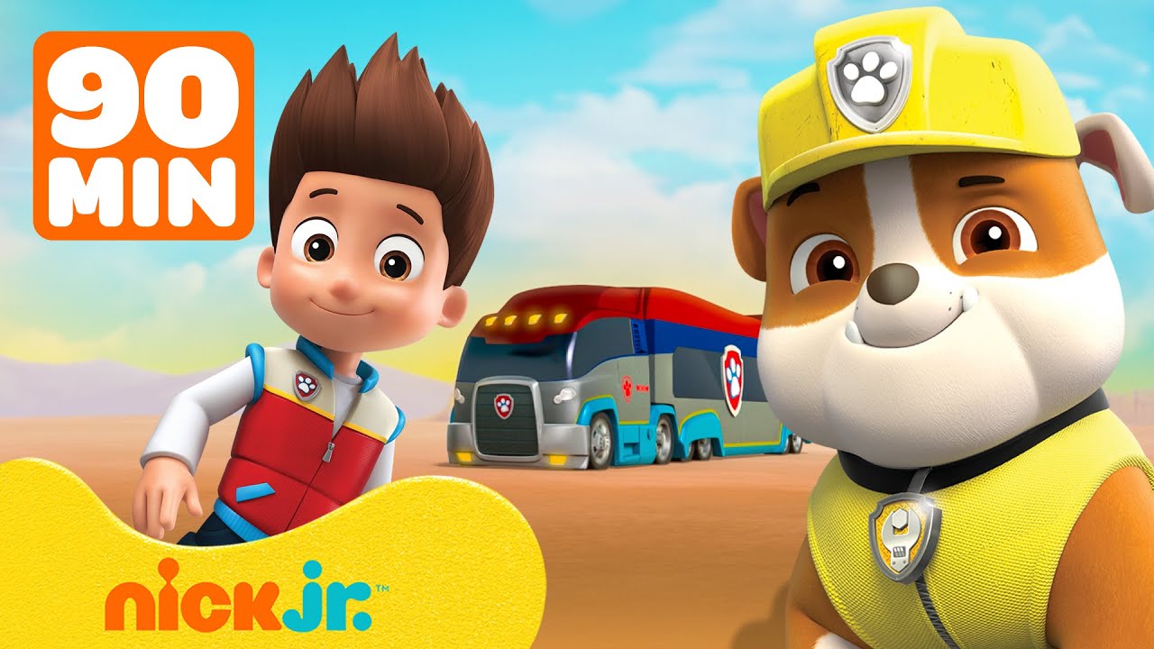 La Squadra dei Cuccioli | I migliori salvataggi del PAW Patrol Rubble ad Adventure Bay!