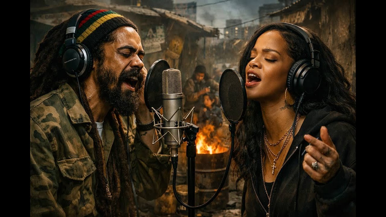 Damian Marley ft. Rihanna -- Faith Over Fear (Reggae Lyrical Video)