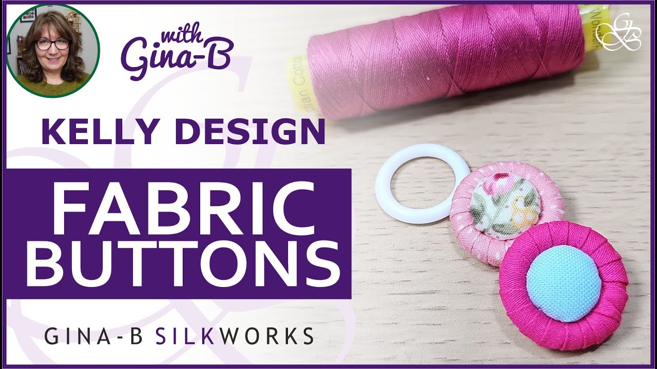 Create Your Own Stylish Fabric Button: Simple 'Kelly' Design - Without A Button Machine!
