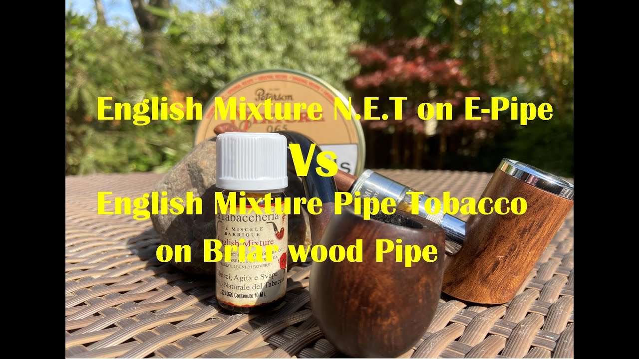 Pipe tobacco Vs N.E.T | e-Pipe Vs Briar Pipe | How big of a flavour margin between smoke & vaper