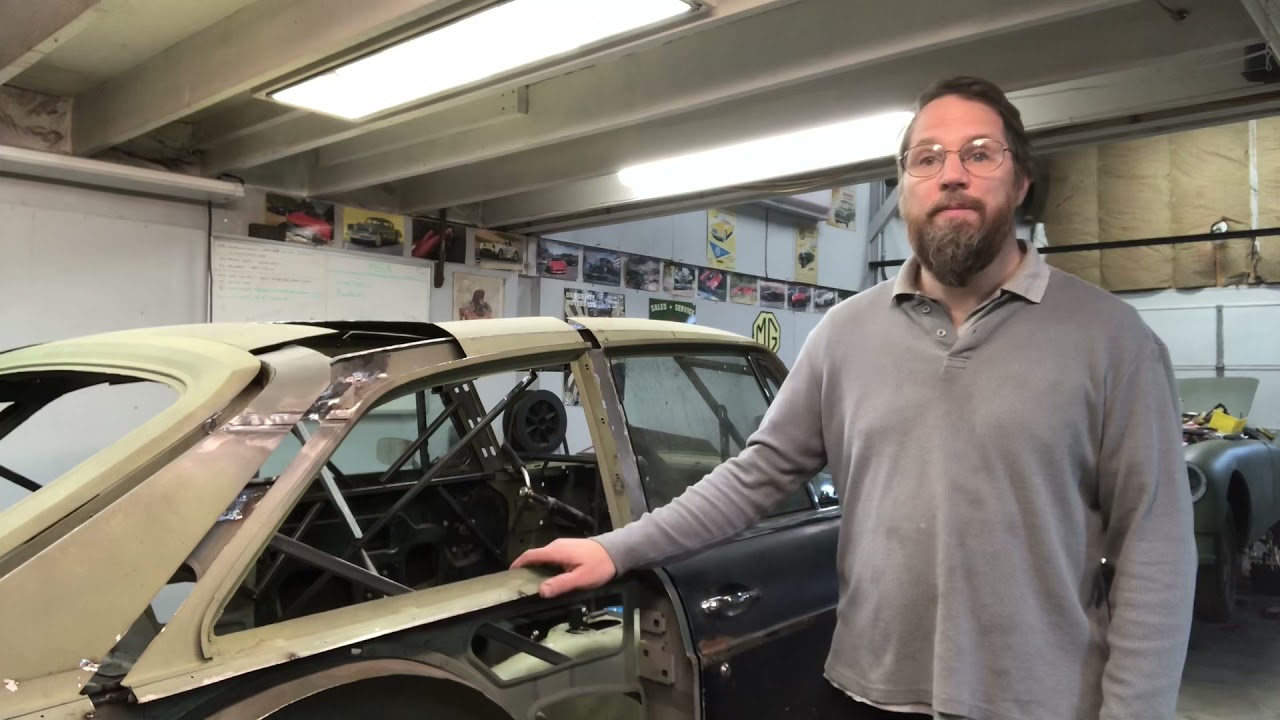 A little fabrication on my MGB LS-1 V8 conversion project