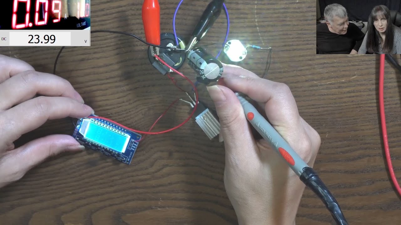 Power supplies efficiency vs frequency vs power delivery- Lesson 29 Learning electronics with Diana