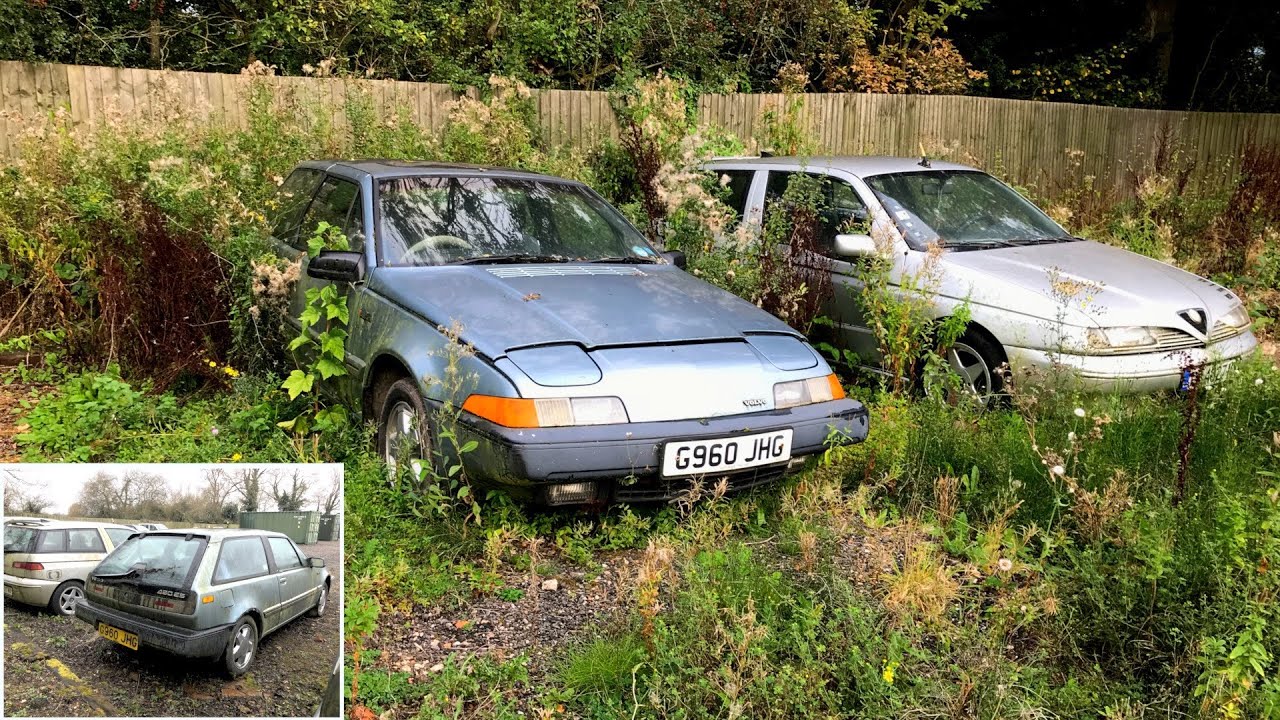 RESCUING AN ABANDONED 1989 VOLVO 480 start and test drive after 8 YEARS!