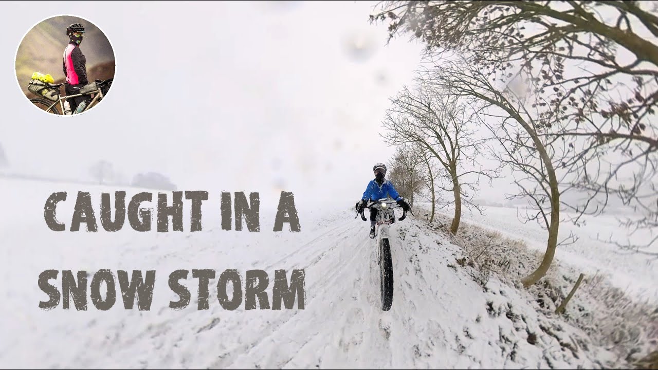 Accidentally got caught in a snow storm...