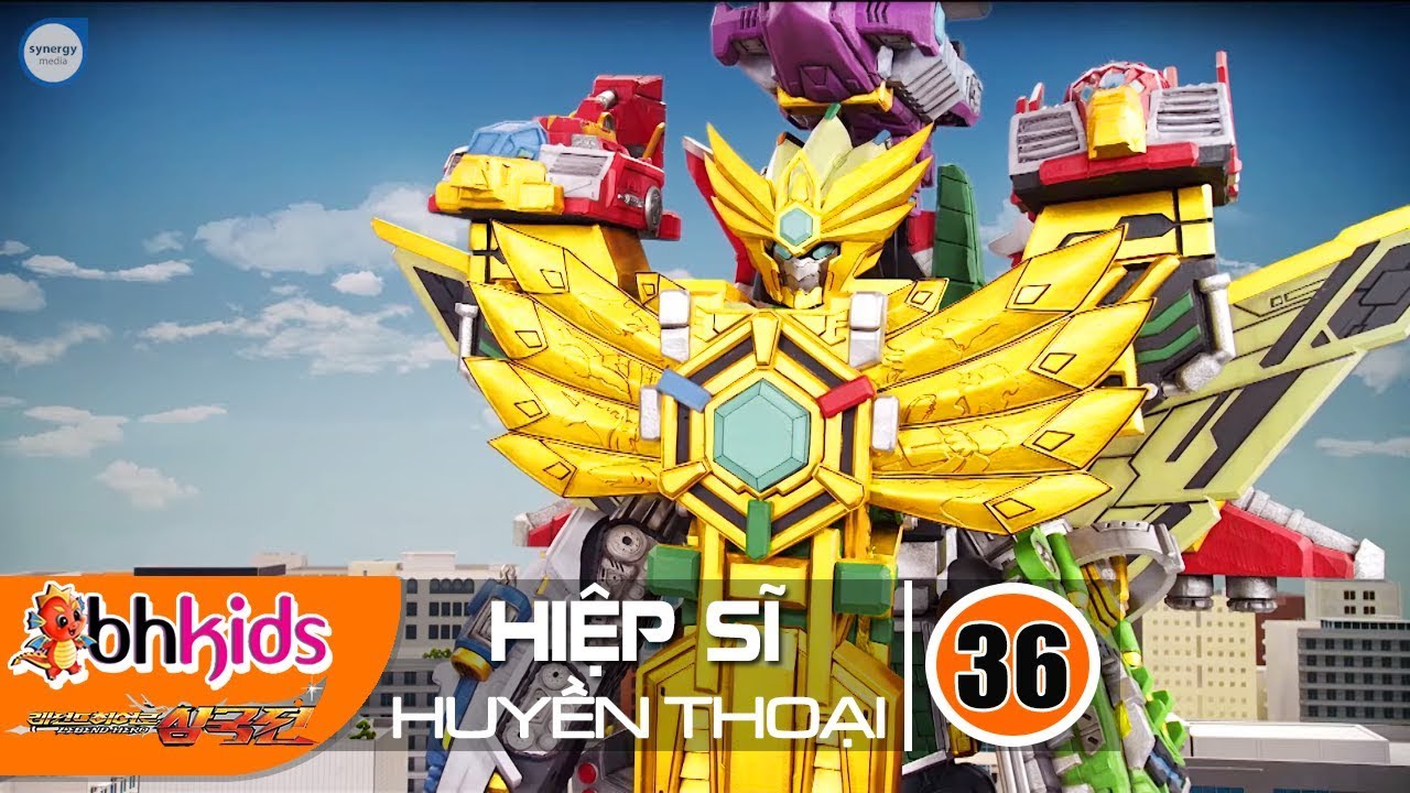 Siêu Nhân Hiệp Sĩ Huyền Thoại (Legend Heroes) Tập 36 : Huyền Thoại Hợp Thể