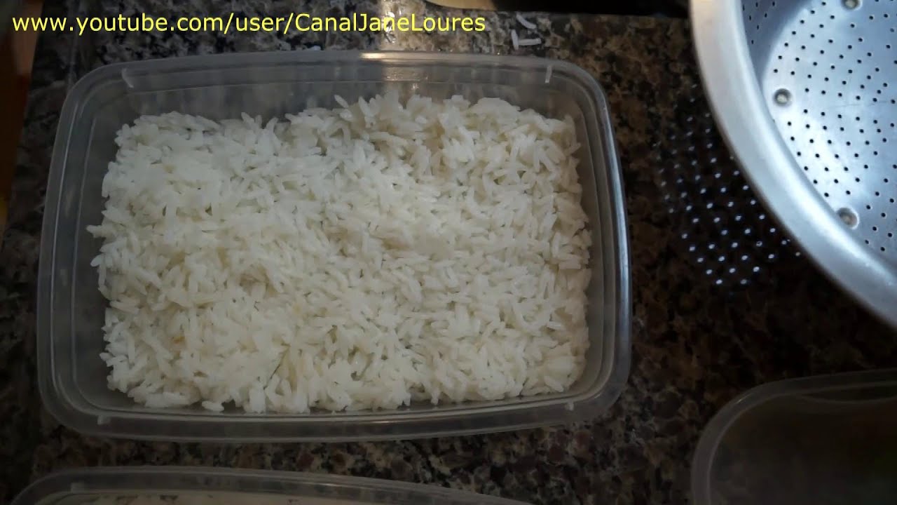 Arroz soltinho = como fazer (vídeo sem editar,explicado passo a passo )