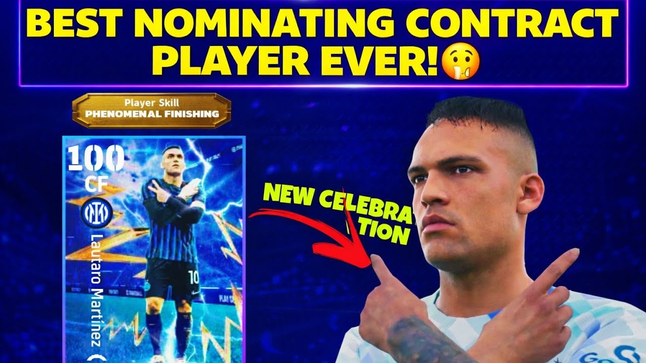 THIS Lautaro Martínez Is ThE Real BEAST || Lautaro Martínez Nominating Contract Review|| #efootball 