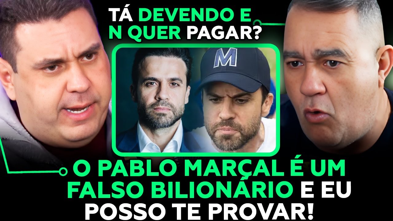 PABLO MARÇAL É UM BILIONÁRIO de MENTIRA!! TÁ DEVENDO POBRE Com Sargento Castro e Luan Onofre