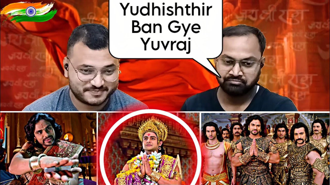 Mahabharat Episode 66 Part 1 | Reaction | Yudhishthir is king of hastinapur !!
