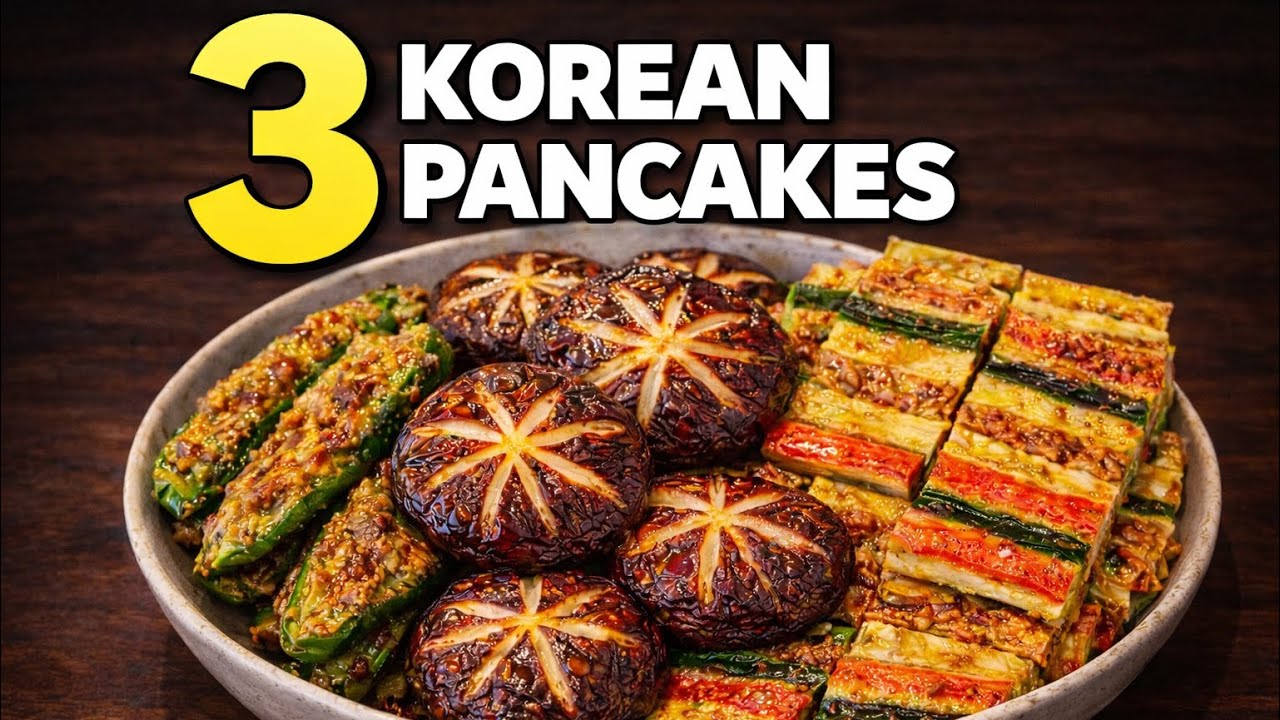 You Need These 3 Korean Pancakes 🇰🇷