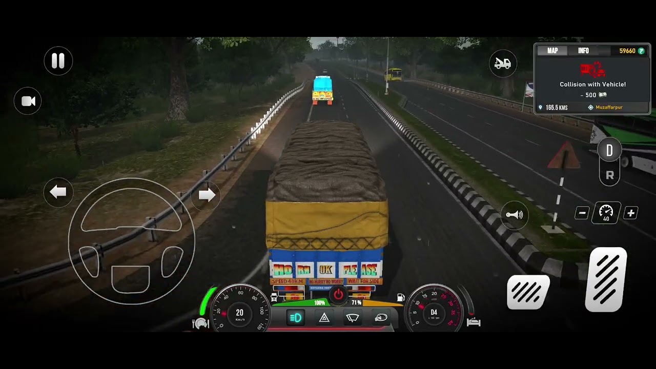 truck + car crash