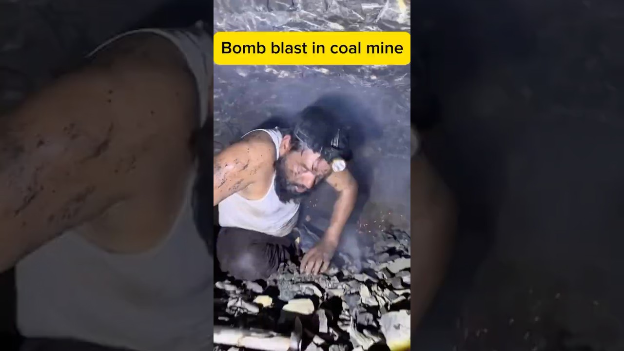 Coal Mine EXPLOSION Caught on Camera! 💥 #shorts