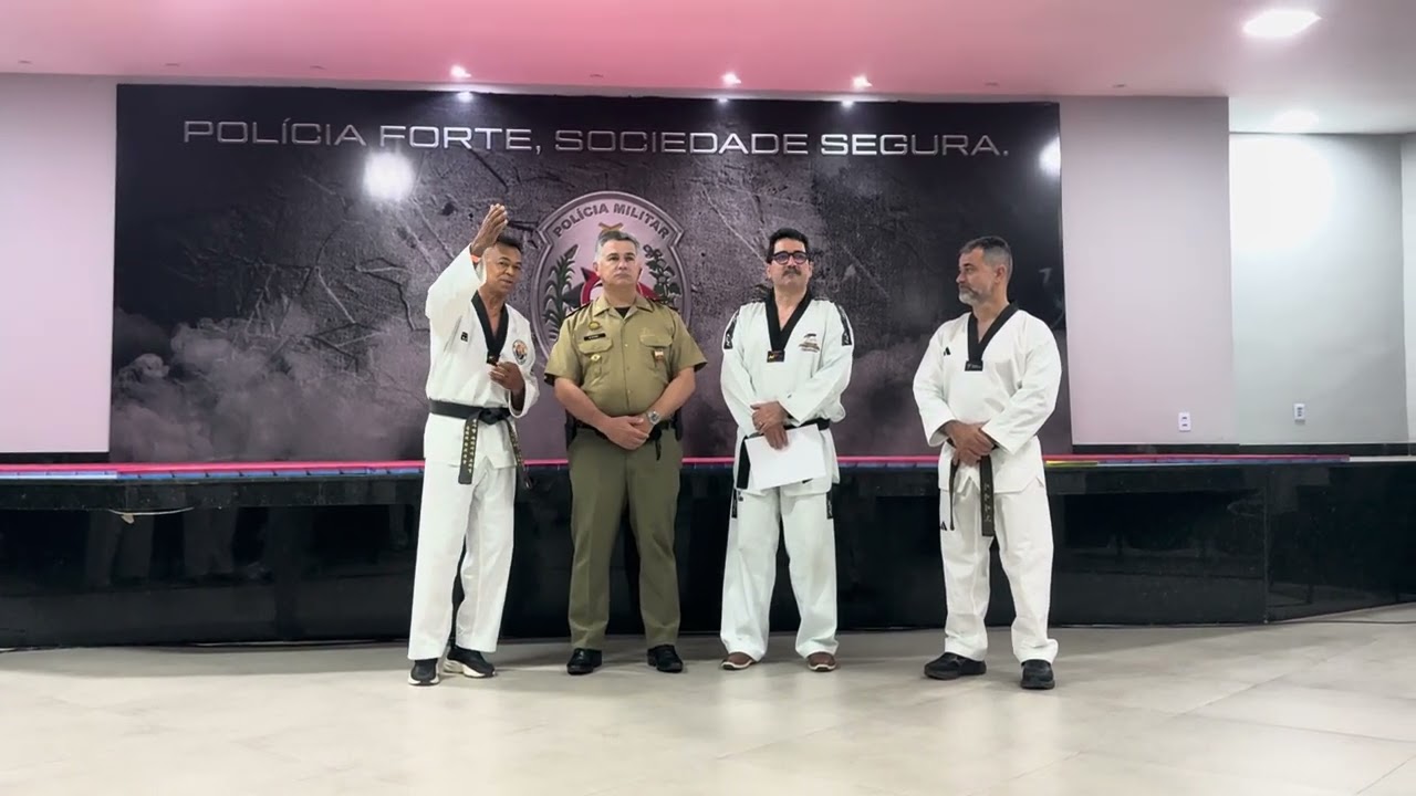 Apoio da Polícia Militar ao Seminário Nacional 2026 poomsae 