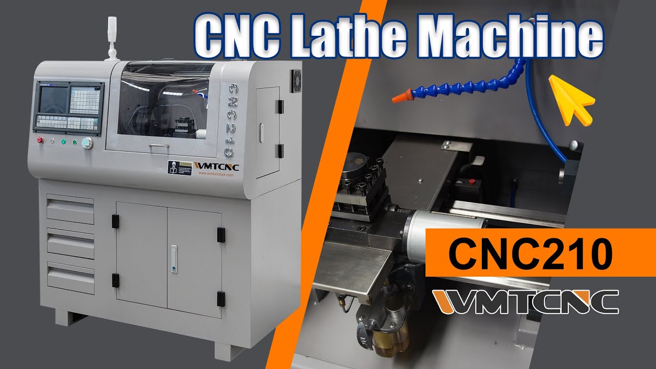 How Dose Lathe Machine Work, WMTCNC Small CNC Lathe Machine with Siemens Controller
