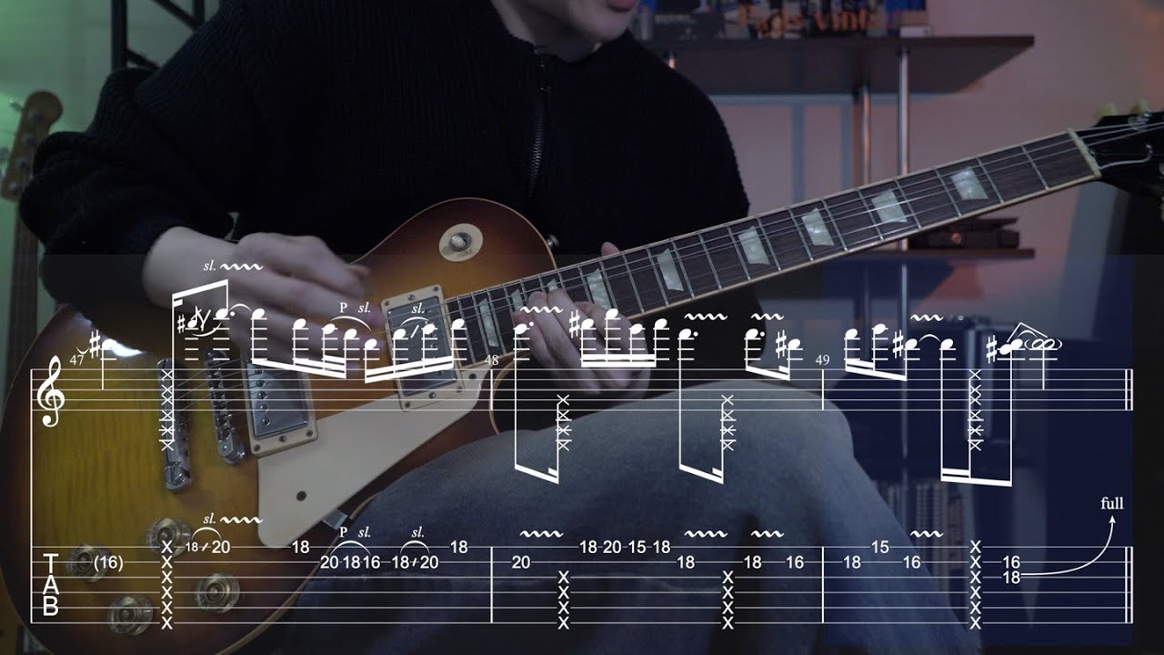 [TAB] LETTER - 유다빈밴드 (기타 커버) [Guitar Cover]