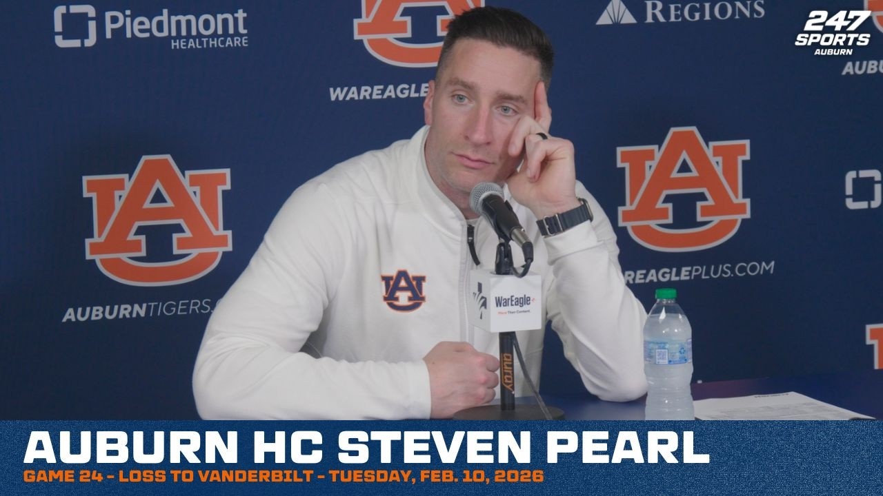 Auburn HC Steven Pearl - Vanderbilt Loss