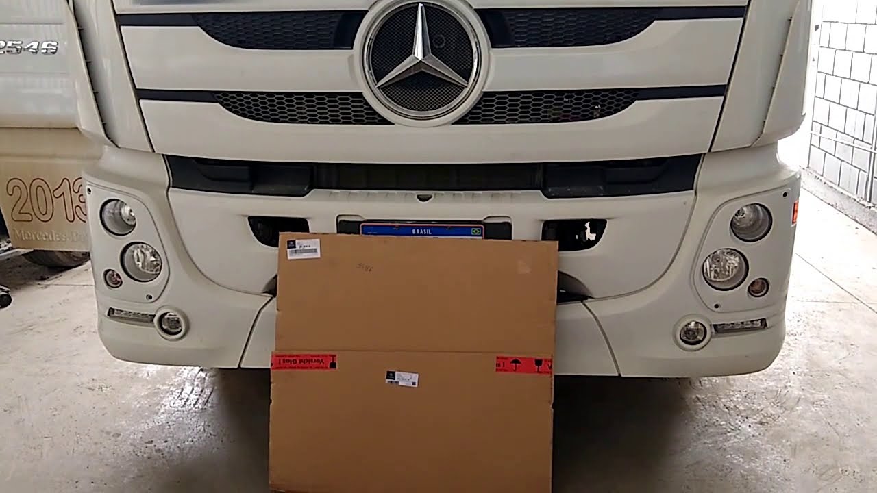 Como trocar o vidro da porta direita - Mercedes Benz Actros 2546 Euro 5 (2020)