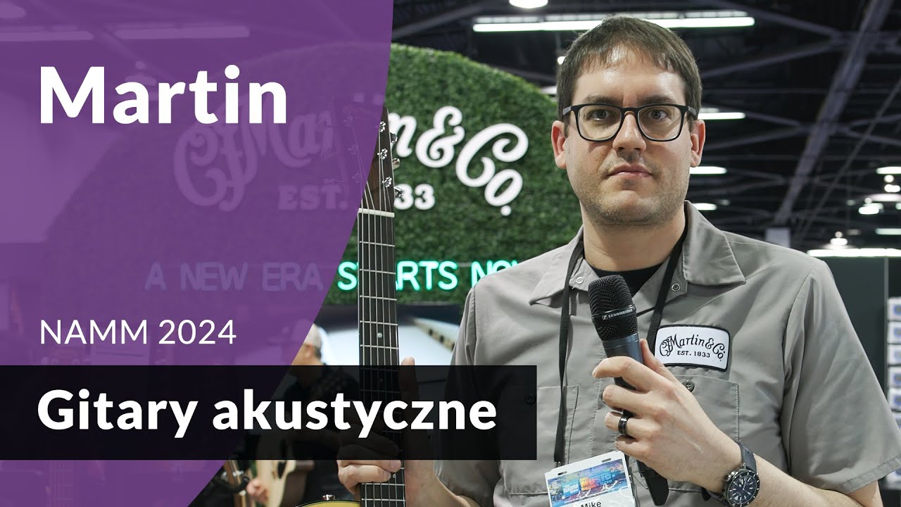 Gitary Martin: tradycyjnie i innowacyjnie [NAMM24]