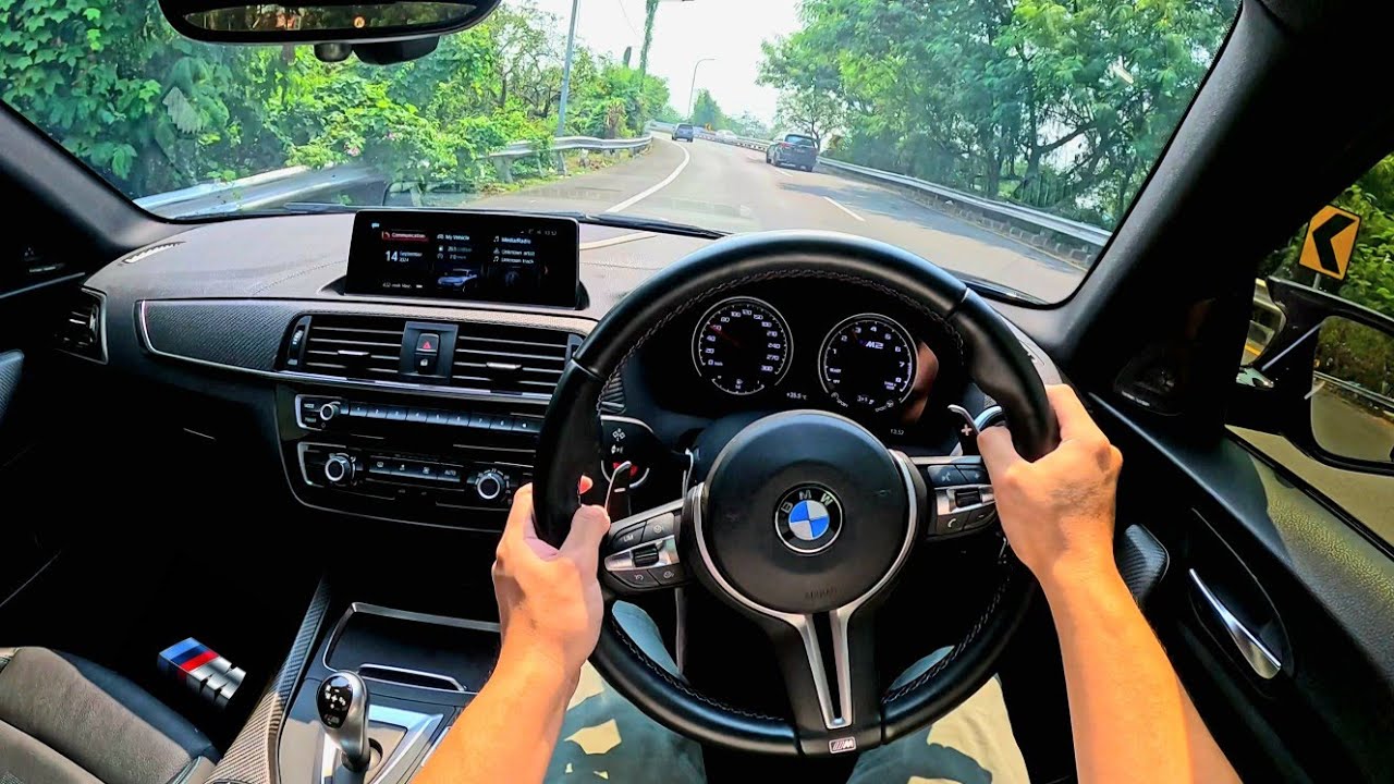 Driving POV BMW M2 COMPETITION 3.0 TWIN TURBO M-DCT 2019 | CITY & HIGHWAY | Test Drive (ASMR)