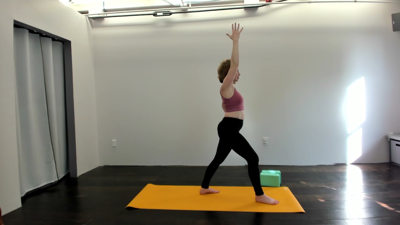 Strength + Alignment in Yoga | Morning yoga practice with Julie (15 min)