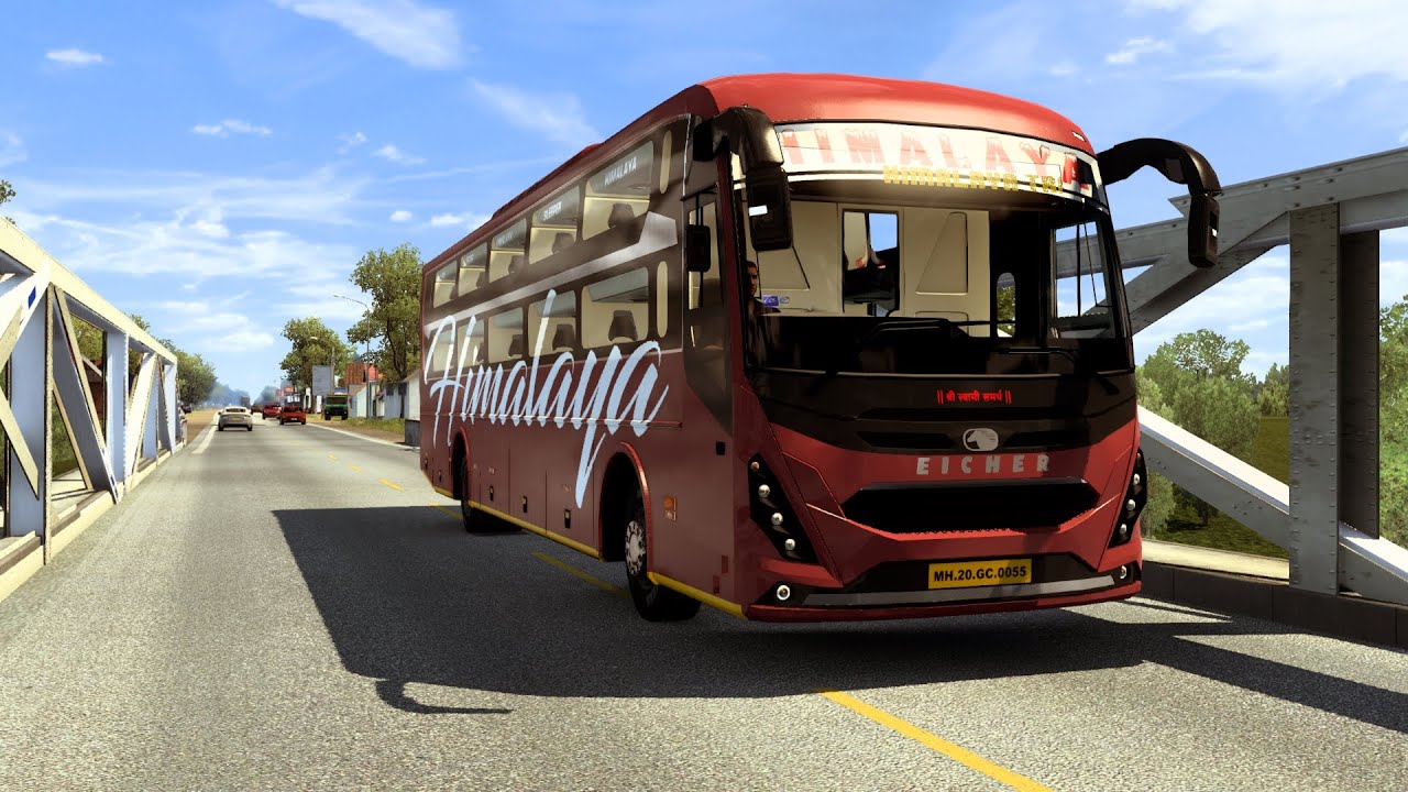 First Time Ever In Ets2 Volvo Eicher Sleeper Driving