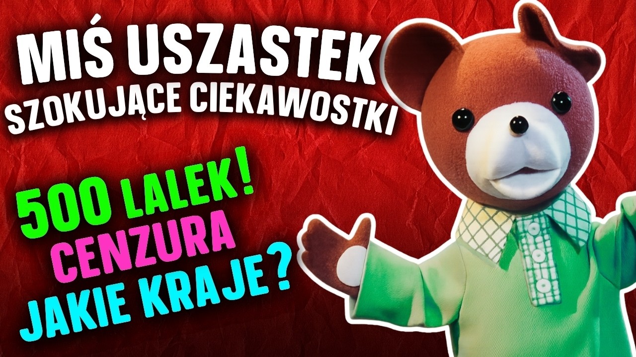MIŚ KTÓRY ZMIENIŁ POLSKĄ ANIMACJĘ! | MIŚ USZATEK | CIEKAWOSTKI | HISTORIA | BAJKA | KULISY | PRL