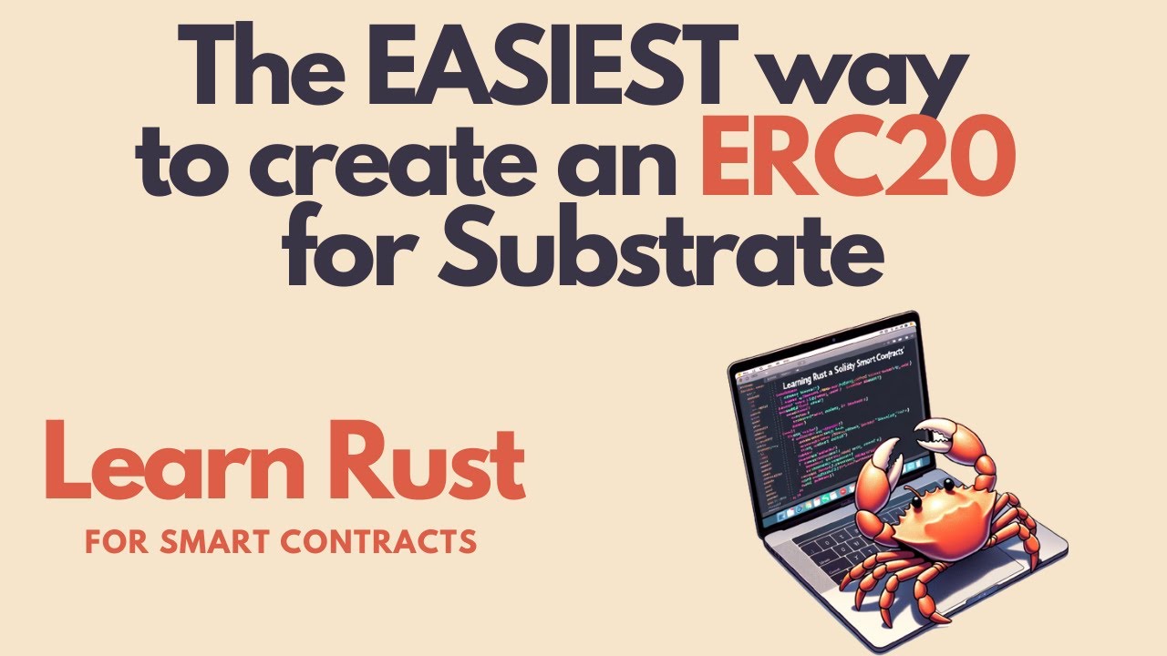 Build an ERC20 using Substrate with Rust