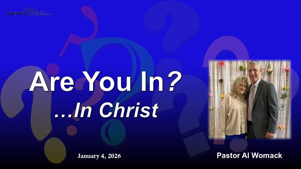 Are You In? (Part 1- In Christ)
