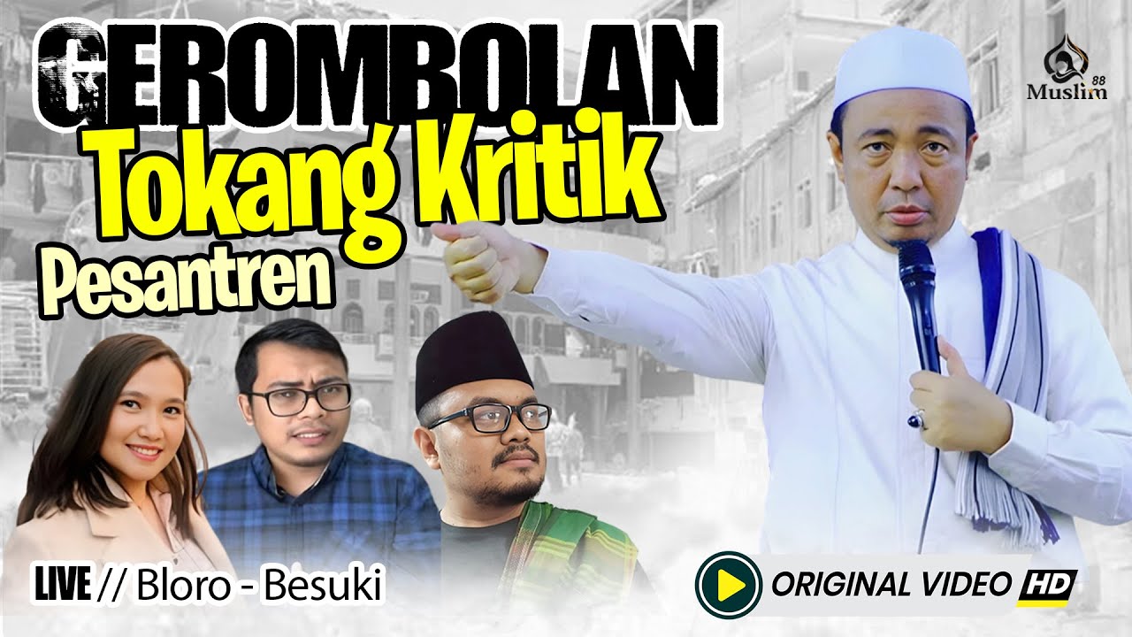 KH. MUSLEH ADNAN Bungkam pengkritik Ambruknya PP. AL KHOZINY
