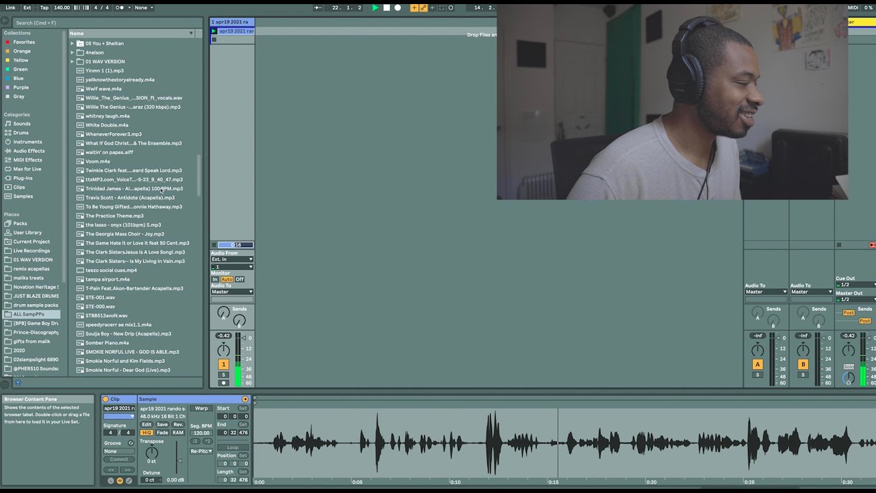 Here's how i make a beat from voice memos using Ableton Pt 1/4