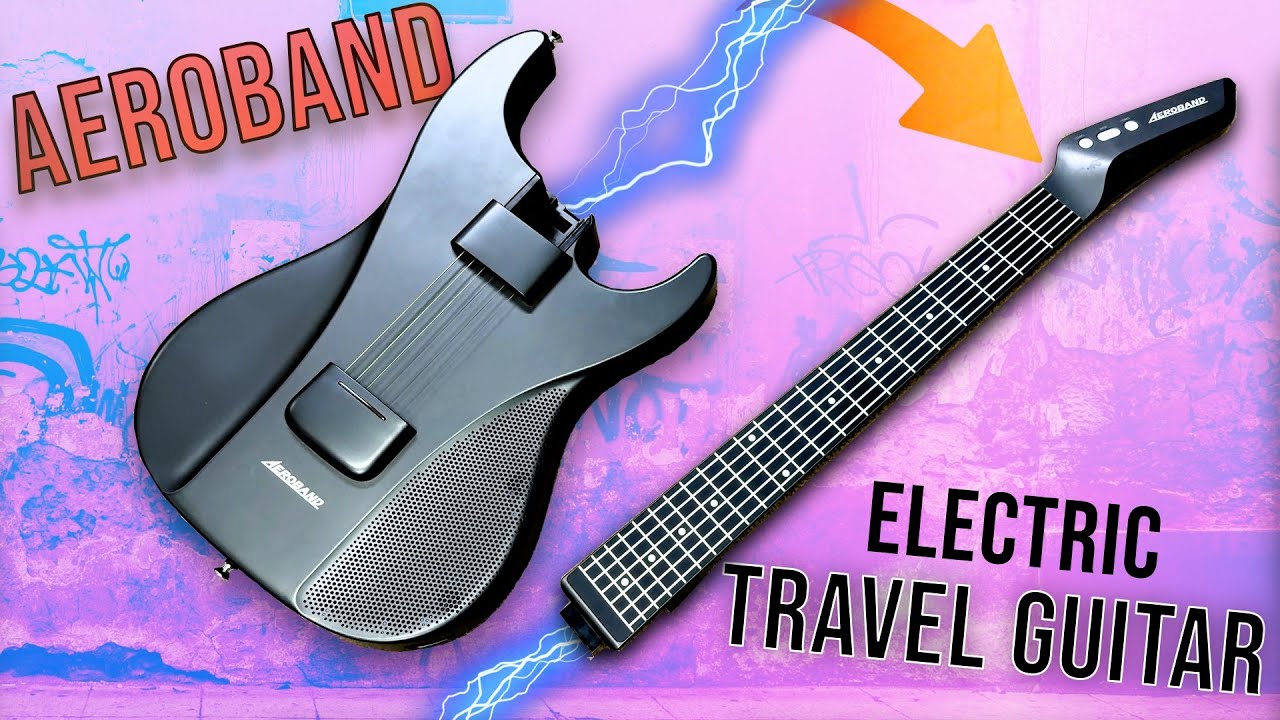 Check out the AeroBand Guitar with Multiple Built in Sounds and Features!