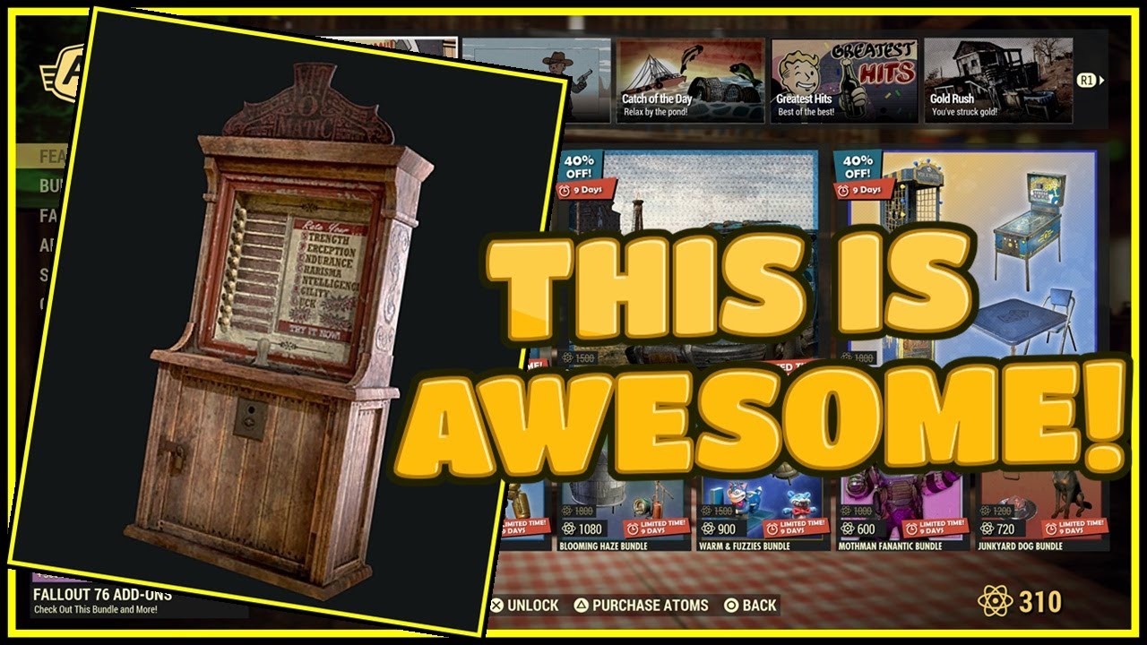 Atomic Shop Update (Jan. 6, 2026) - Fallout 76
