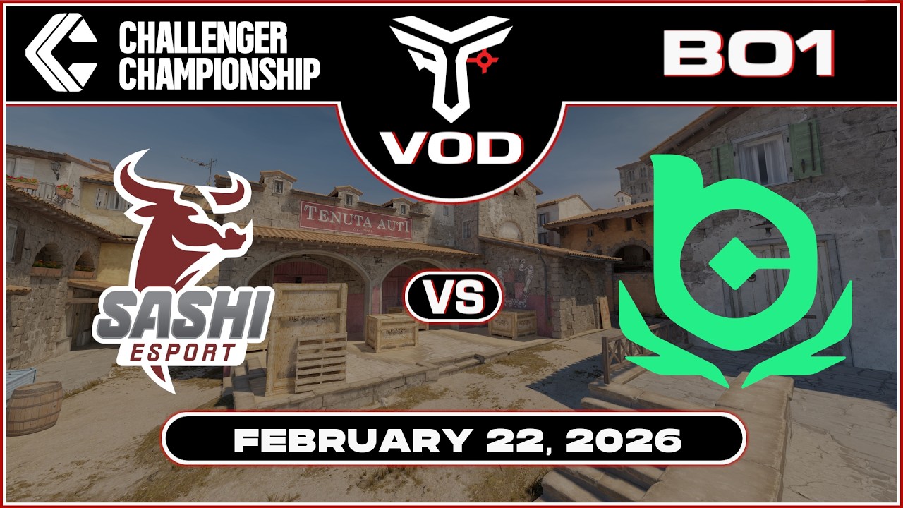 Sashi vs (s1mple) BC.Game | Parken Challenger Championship | #BO1 | @TrottahCS [ #cs2 #vod ]