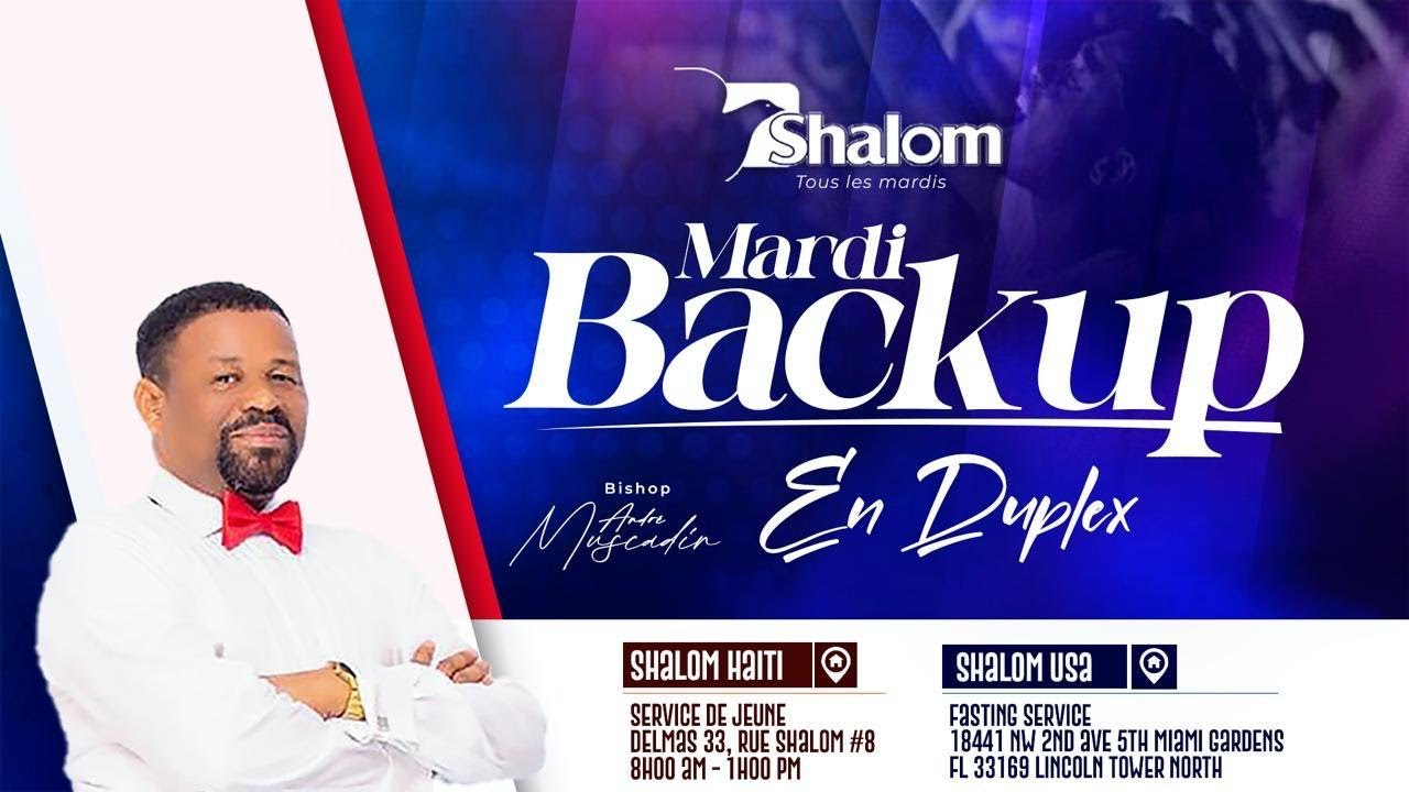 EN DIRECT🔴JEUNE MARDI BACK-UP | MARDI 24 FEVRIER  2026 | RADIO TELE SHALOM